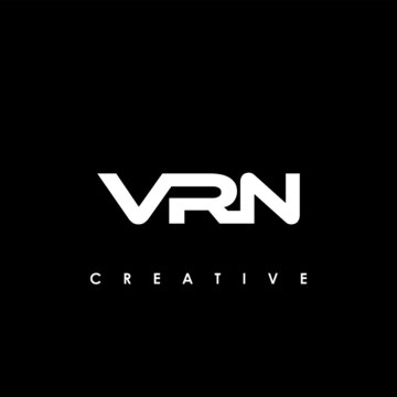 VRN Letter Initial Logo Design Template Vector Illustration