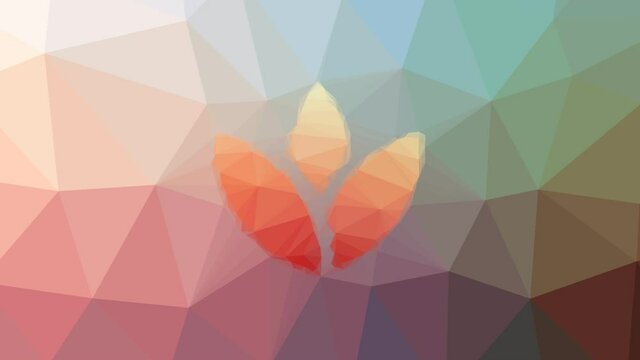 lotus appearing weird tessellating looping moving polygons
