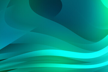 Abstract background with colorful gradient. Vibrant graphic wallpaper with stripes design. Fluid 2D illustration of modern movement.