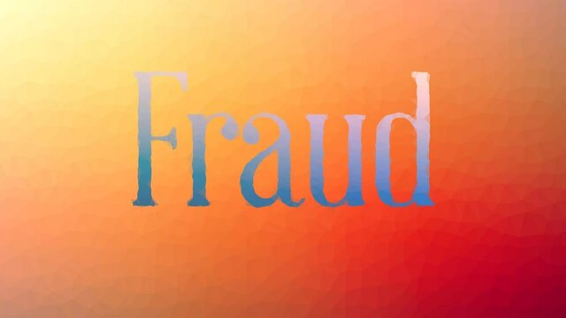 Fraud dissolving techno tessellating looping animated polygons
