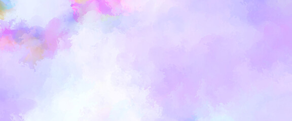 Abstract background of colorful brush strokes. Brushed vibrant wallpaper. Painted artistic creation. Unique and creative illustration.