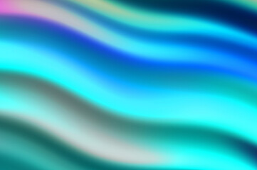 Fototapeta premium Abstract background with curved lines. Colorful illustration in abstract style with gradient. Vibrant wave pattern with striped texture.