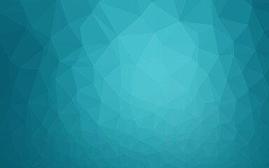 Light BLUE vector polygon abstract background.