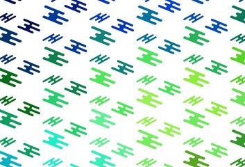 Light Green, Yellow vector layout with flat lines.