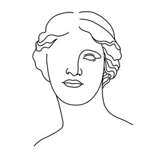 Venus de Milo's head 3