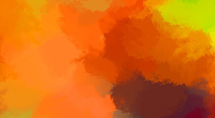 Brushed Painted Abstract Background. Brush stroked painting. Artistic vibrant and colorful wallpaper.