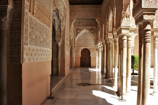 palacio nazar&iacute; en Espa&ntilde;a