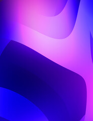 Abstract background with colorful gradient. Vibrant graphic wallpaper with stripes design. Fluid 2D illustration of modern movement.