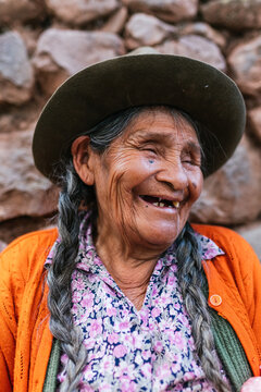 Indigenous old lady