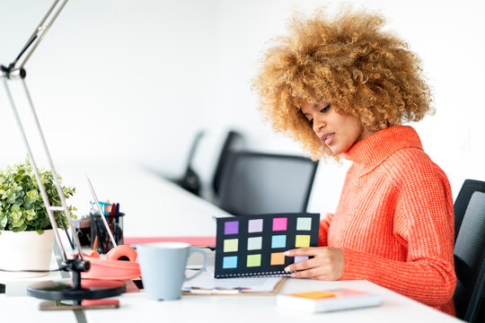 Business Woman At Office