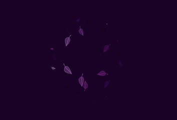 Light Pink, Blue vector doodle pattern.