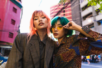 Cool asian friends