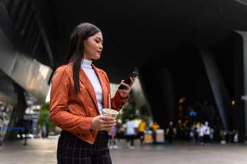 Asian business woman