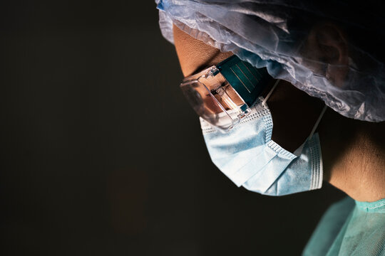 Close up of a doctor