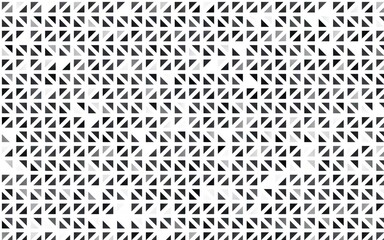 Light Black vector pattern in polygonal style.