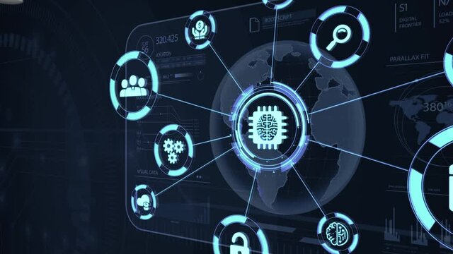 API - Application Programming Interface. Software development tool. Business, modern technology, internet and networking concept