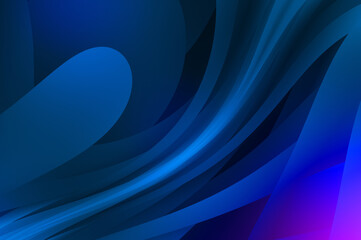 Abstract background with colorful gradient. Vibrant graphic wallpaper with stripes design. Fluid 2D illustration of modern movement.