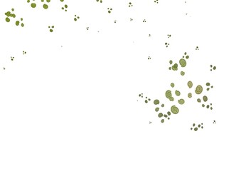 Light Green vector template with abstract lines.