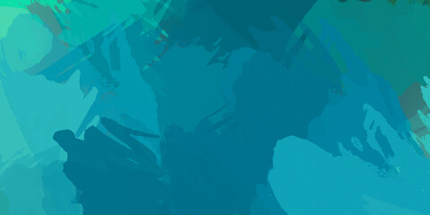 Brushed Painted Abstract Background. Wild chaotic brushstrokes. Strokes of paint. 2D Illustration. Brush stroked painting.