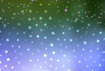 Light Pink, Green vector layout in New Year style.