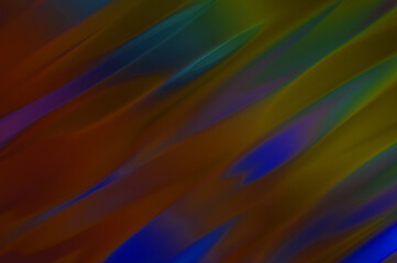 Cool background with vibrant waves of color. 2D illustration of wavy motion. Swirly colorful vibrant shapes. Abstract conceptual wallpaper.