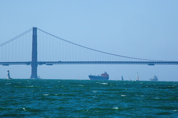 Tanker in San Francisco Bay