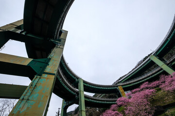 静岡県伊豆のループ橋