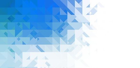 Intersecting shapes design on white background. Abstract minimalistic wallpaper. Colorful geometric template.