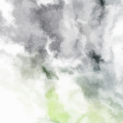 Watercolor painted background. Abstract Illustration wallpaper. Brush stroked painting. 2D Illustration.