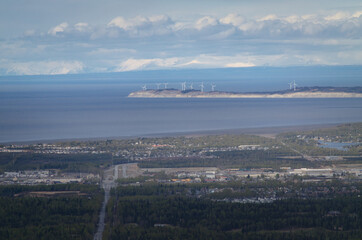Fire Island behind Anchorage, Alaska
