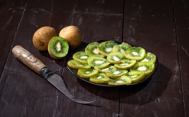 Fresh Healthy Kiwi Fruits