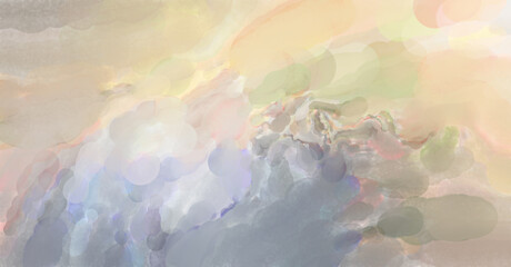 Brushed Painted Abstract Background. Brush stroked painting. Strokes of paint. 2D Illustration.