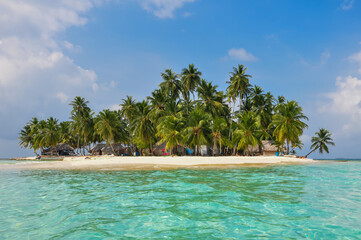 tropical paradise beach