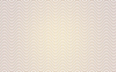 Light Orange vector pattern with colored spheres. Geometric sample of repeating circles on white background in halftone style.