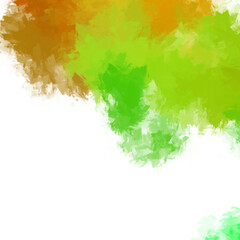 Brushed Painted Abstract Background. Brush stroked painting. Strokes of paint. 2D Illustration.