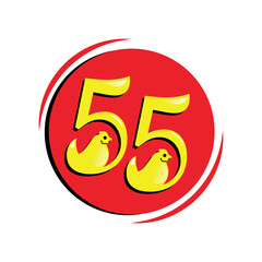 55 Chicken Logo Design template