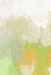 Watercolor painted background. Abstract Illustration wallpaper. Brush stroked painting. 2D Illustration.