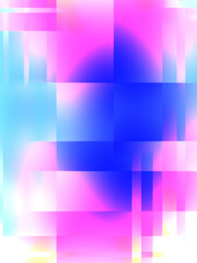 Geometric multicolored intersecting lines. Graphic illustration of digital technology. Abstract background.