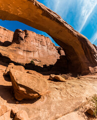 Tower Arch In The Klondike Bluffs, Arches National Park, Utah, USA