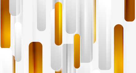 Abstract grey and orange hi-tech geometric minimal background. Vector graphic design