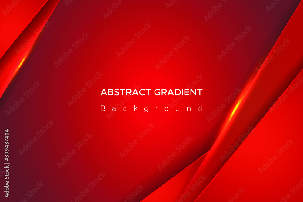 Poster abstract metallic red frame design innovation concept layout background. eps 10 vector illustration.