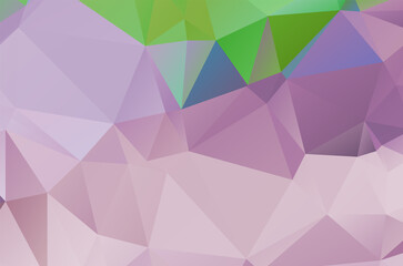 Fototapeta premium Purple abstract geometric pattern, triangles background, polygonal