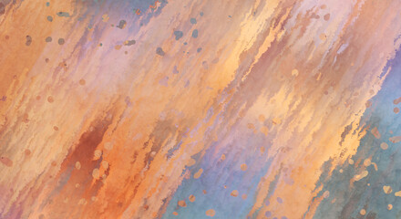 Obraz premium Creative abstract painting. Background with artistic brush strokes. Colorful and vibrant illustration. Painted art.