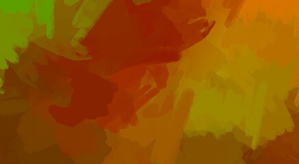 Brushed Painted Abstract Background. Brush stroked painting. Artistic vibrant and colorful wallpaper.