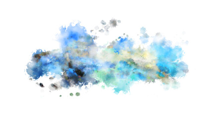 Brushed Painted Abstract Background. Brush stroked painting. Artistic vibrant and colorful wallpaper..