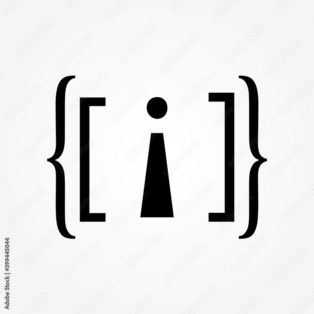 Poster coding line error information icon