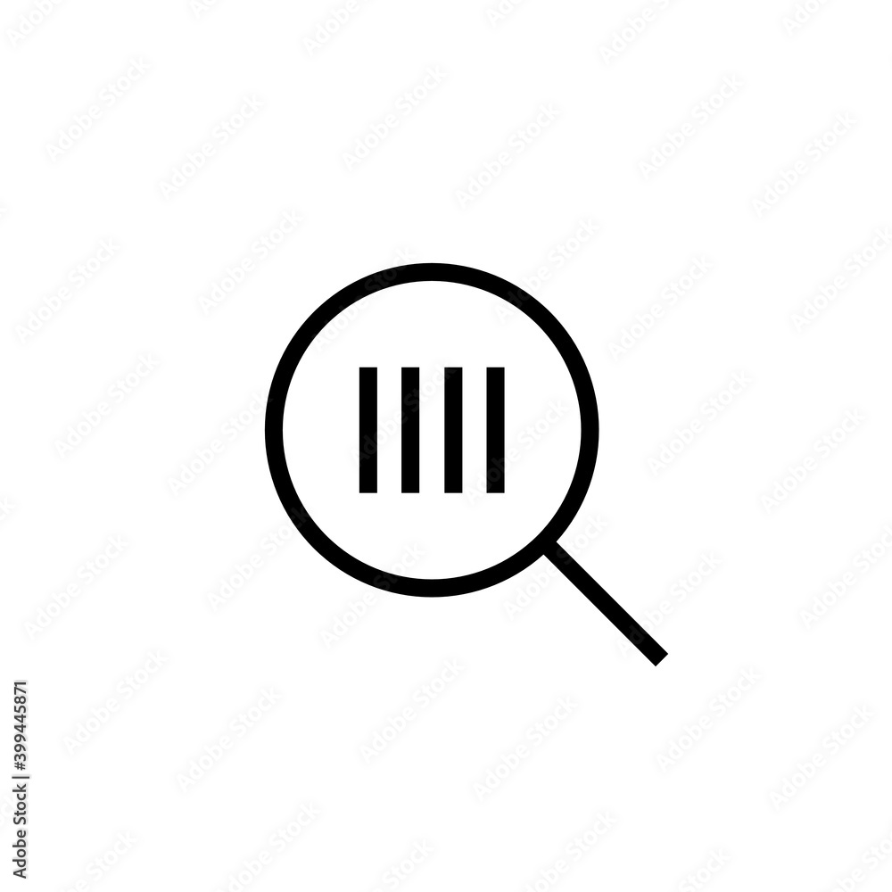Poster button search graph sign icon