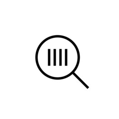 button search graph sign icon
