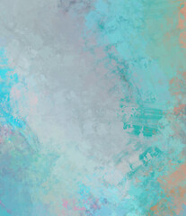 Brushed Painted Abstract Background. Brush stroked painting. Strokes of paint. 2D Illustration.