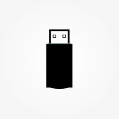 usb flash drive vector icon